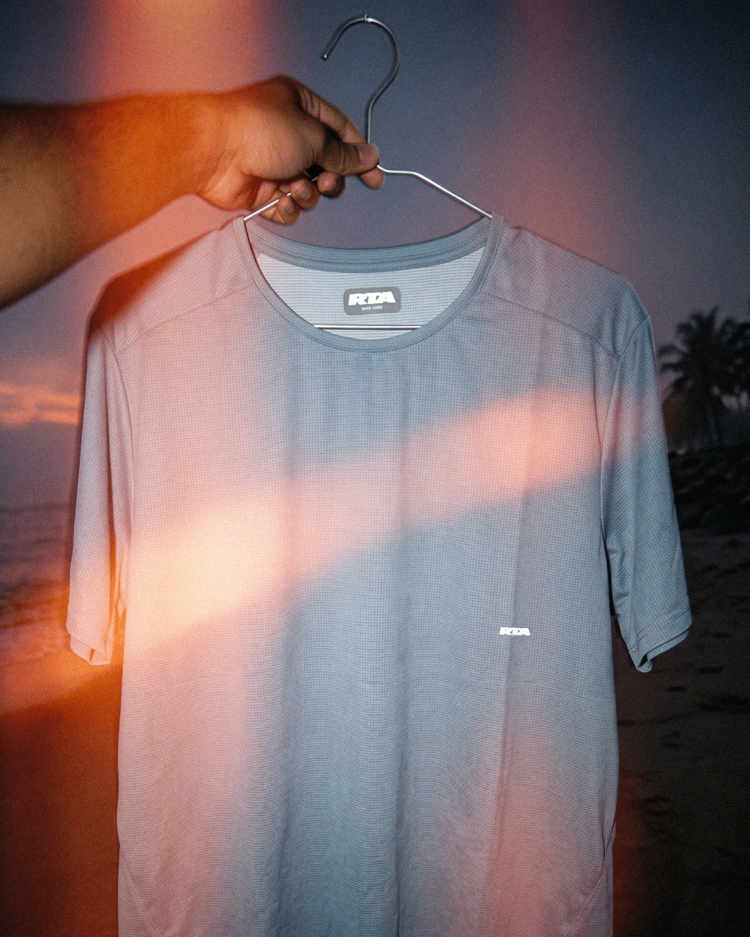 RTA m_o Mist Blue, Short Sleeve Training Tee