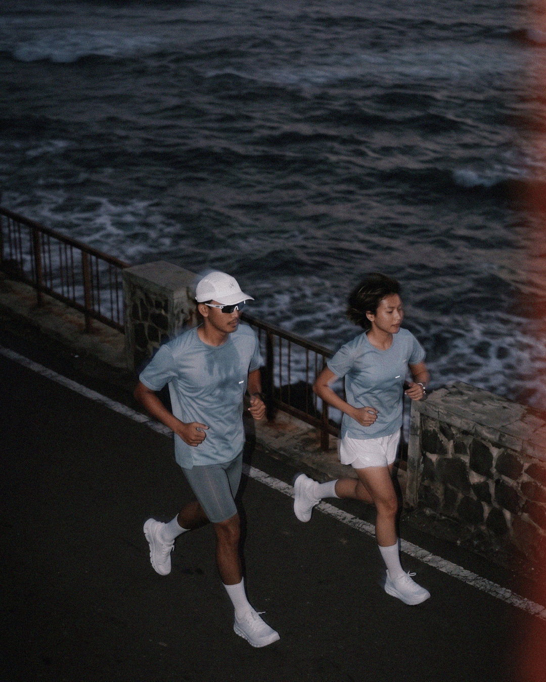 RTA m_o Mist Blue, Short Sleeve Training Tee view 1
